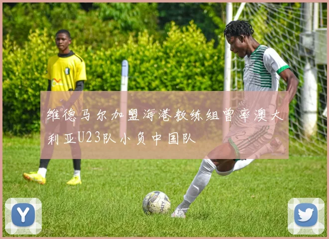 维德马尔加盟海港教练组曾率澳大利亚U23队小负中国队